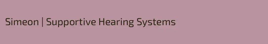 Simeon | Supportive Hearing Systems